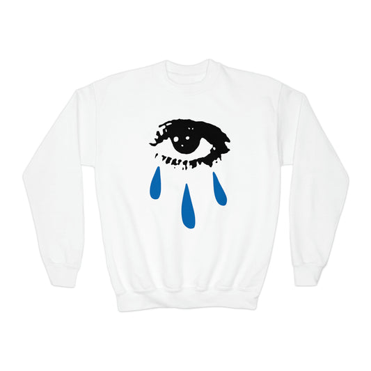 Kids Betty Davis Cries Crewneck Sweatshirt